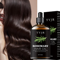 100ML Rosemary Hair Oil Moisturizes and Softens Hair Pure Plant Improves Dryness Essence Long-Lasting Fragrance Conditioner