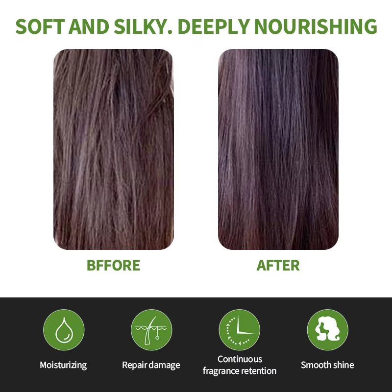 Rosemary Mint Hair Conditioning Cream Soft Smooth Improves Frizz Prevents Hair Loss Hair Care Scalp Treatment anti Dandruff